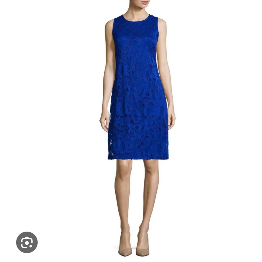 Ronni Nicole Ladies Size XXLARGE NWT Blue Lace Dress